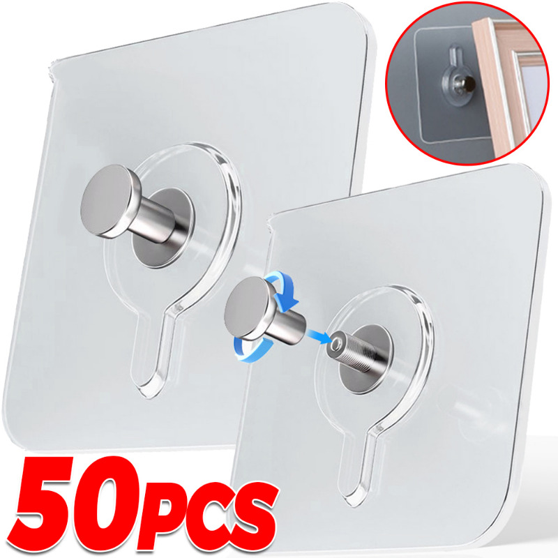 Kitchen Appliances Cabinet - Самоклеящиеся настенные крючки-гвозди, прочные крючки-стикеры для