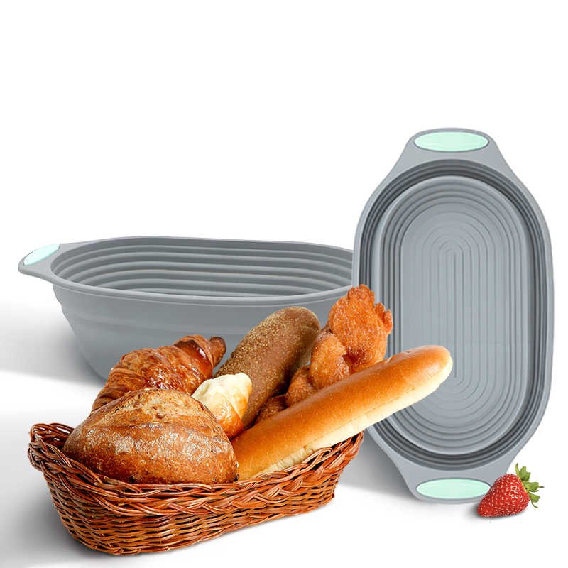 Kitchen Appliances Garage - Складная силиконовая корзина для расстойки теста