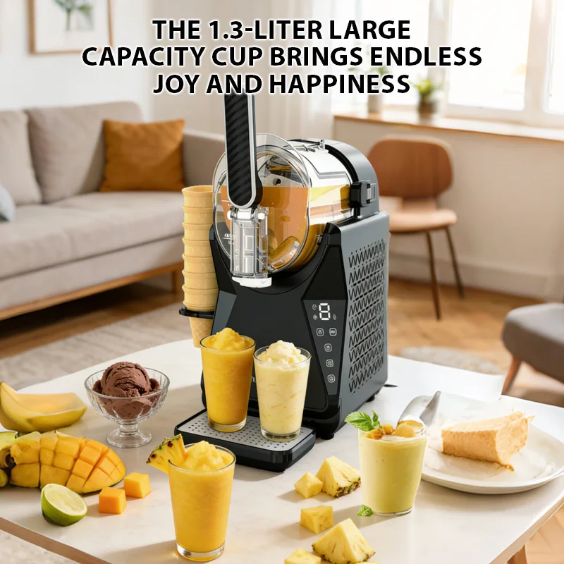 Ice Cream Maker Electric - Коммерческий блендер для смузи объемом 1,3