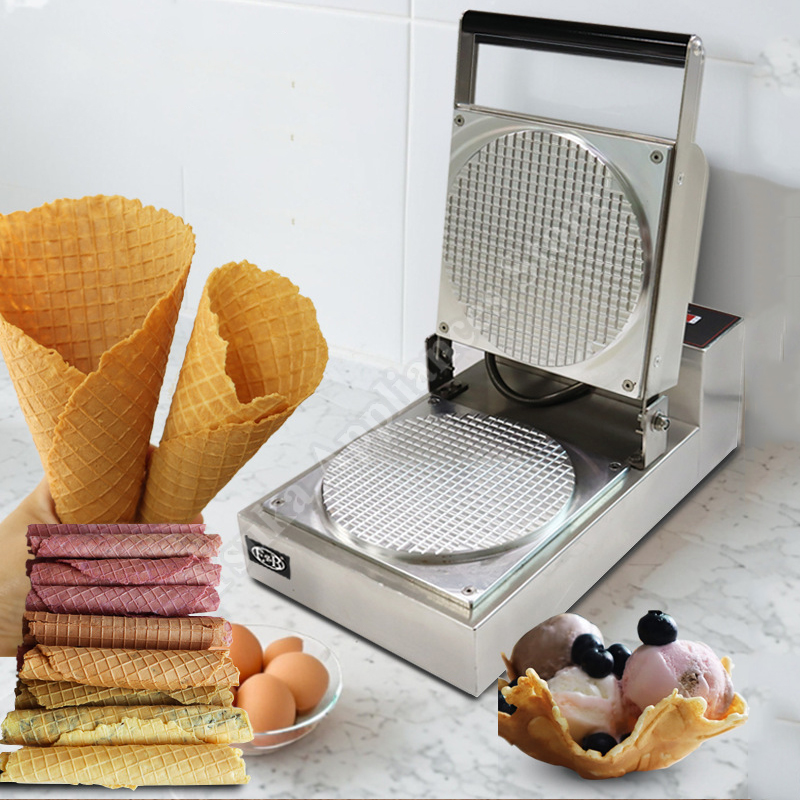 Ice Cream Maker Electric - Электрическая машина для приготовления хрустящих рулетов,