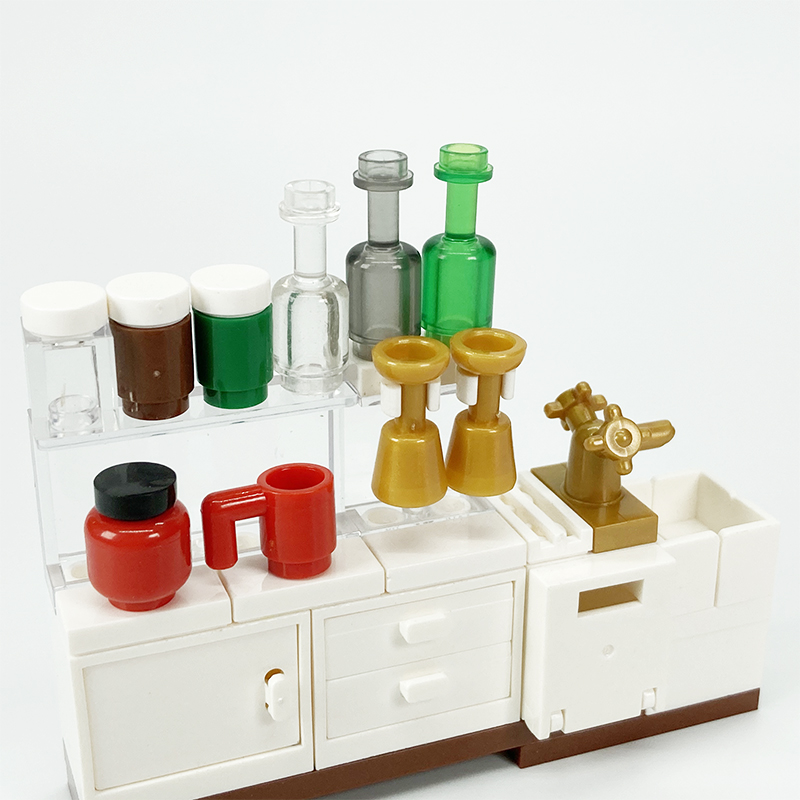 MOC block креативные игрушки,  – обзор и цена Kitchen Appliances Cabinet