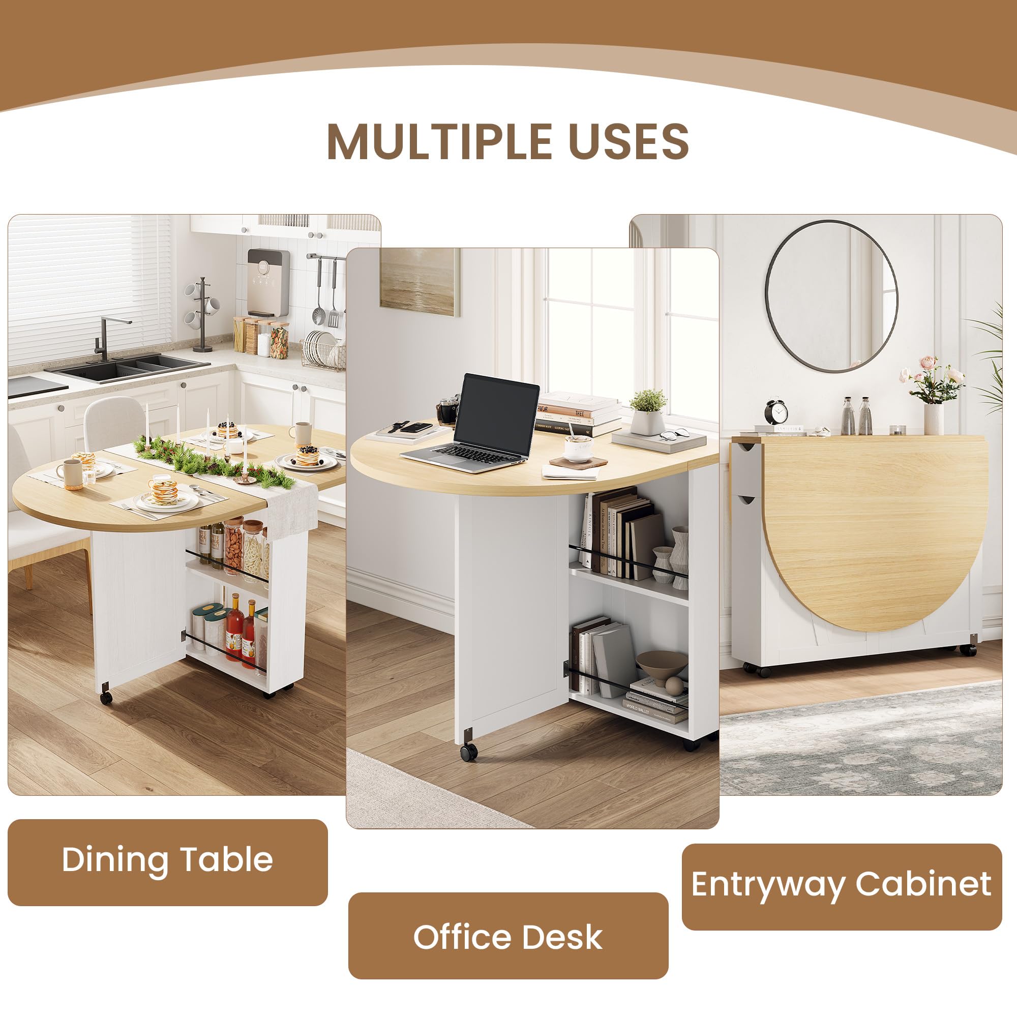 Складной обеденный стол 3-в-1  – обзор и цена Kitchen Appliances Table