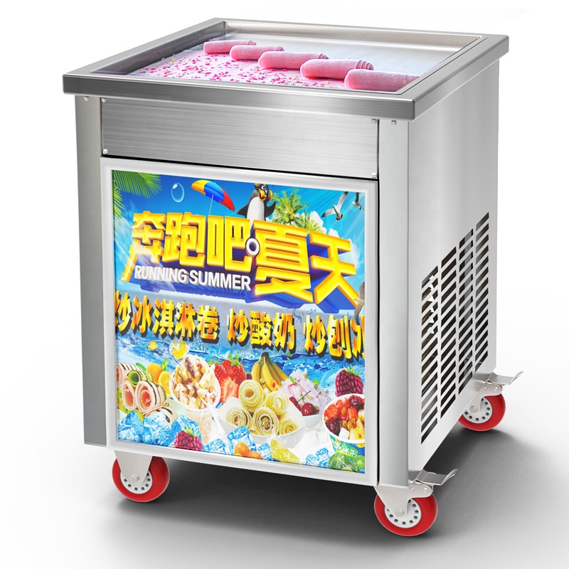 Машина для жарки льда Коммерче – обзор и цена Ice Cream Maker Electric