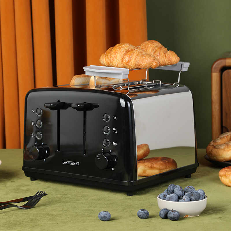 Автоматический тостер из нержа – обзор и цена Toaster 4 Slice