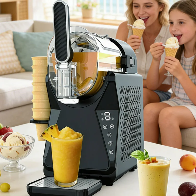Коммерческий блендер для смузи – обзор и цена Ice Cream Maker Electric