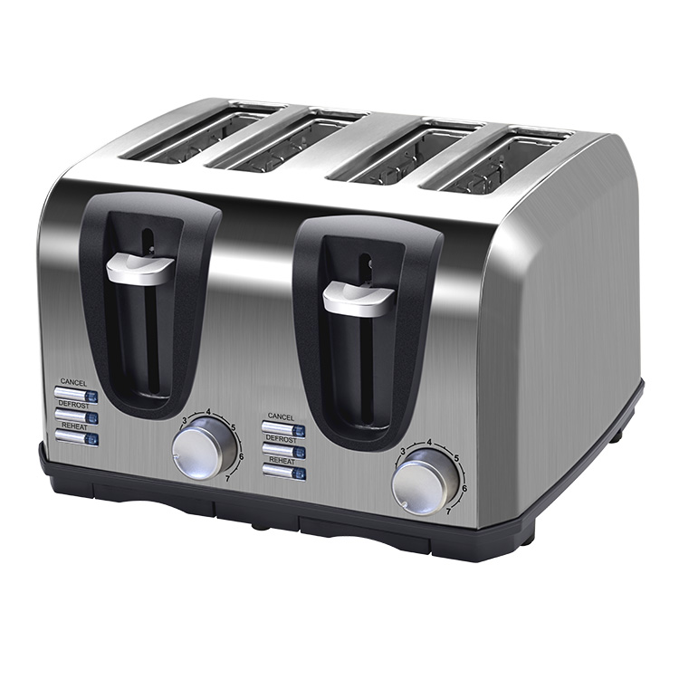 Ретро-тостер для завтрака с ши – обзор и цена Toaster 4 Slice